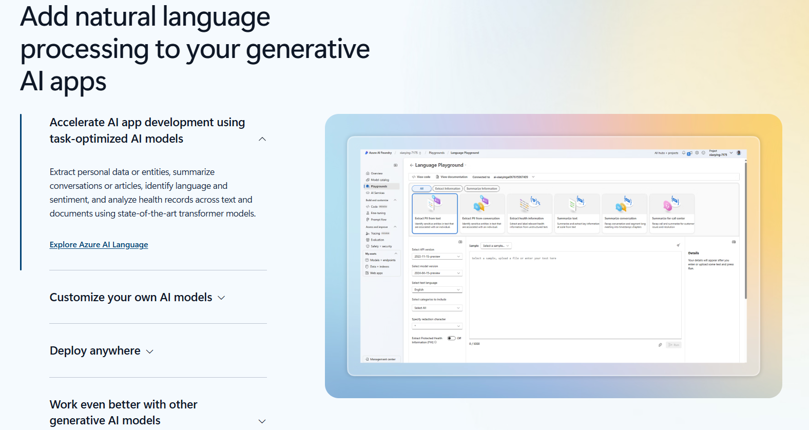 AI Language