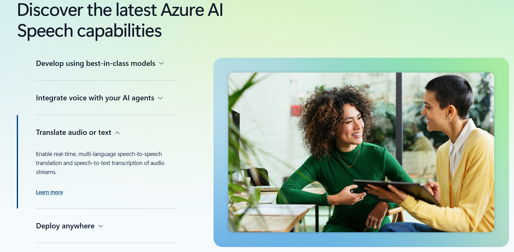 AI Speech